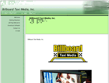 Tablet Screenshot of billboardtaximedia.com